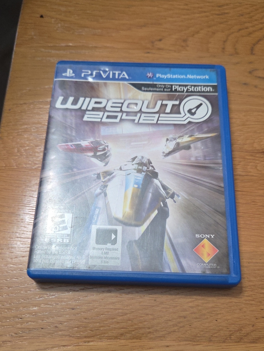 Sony PS Vita Wipeout 2048 – Blue Case